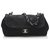 Chanel Black Wild Stitch Suede Flap Bag Leather  ref.230361