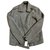 Theory lined-face wool and cashmere-blend biker jacket Tralsmin Grey Viscose Lambskin  ref.230444