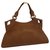 Cartier Marcello bag Brown Leather Pony-style calfskin  ref.230463