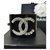 Chanel Esposas Negro Plástico  ref.230520