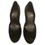 Hermès Open toe pumps Black Deerskin Satin  ref.230528