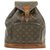 Louis Vuitton Montsouris Brown Cloth  ref.230719