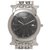 Hermès Hermes Silver H Rondo Watch HR1.710 Nero Argento Acciaio Metallo  ref.230819