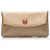 Céline Celine Brown Macadam Clutch Bag Beige Leather Plastic Pony-style calfskin  ref.230829