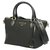 Prada 2WAY Umhängetasche Damenhandtasche 1BA111 schwarz x gold Hardware Leder Leinwand  ref.230869