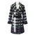 Chanel 7K $ NEW Coco Gabrielle abrigo Negro Lana  ref.230878