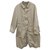 Burberry reversible coat / raincoat size 54 Beige Cotton Wool  ref.230885