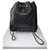 Chanel Gabrielle Black Leather  ref.230912