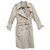 Burberry women's trench coat vintagesixties t 38 Beige Cotton Polyester  ref.230918