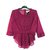 Isabel Marant Etoile blouse brodée Ada Coton Violet  ref.230951