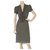 Diane Von Furstenberg Robe en soie DvF Miss Kitt Noir Multicolore  ref.231078