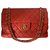 Timeless Chanel Red Leather  ref.231103