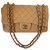 Timeless Chanel Beige Leather  ref.231104