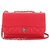 Chanel flap bag Red Leather  ref.231128