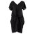 Carven robe Black Polyester  ref.231187