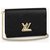 Louis Vuitton Portafoglio con catena LV Twist da cintura Nero Pelle  ref.231245