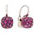 POMELLATO NUDO EARRINGS IN WHITE GOLD AND ROSE GOLD WITH RUBY Red Golden Yellow gold Pink gold  ref.231252