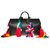 Louis Vuitton - A ESTRENAR Y ULTRA EXCLUSIVO - Keepall 50 ¡Bandera con correa en piel de becerro negra! Negro Cuero  ref.231482