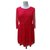 Ermanno Scervino Dresses Red Lace Polyamide  ref.231504