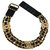 Chanel Cinturones Negro Dorado Cuero Metal  ref.231562