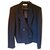 Sonia Rykiel chaqueta de traje Azul marino Lana  ref.231575