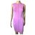 KOOKAÏ Dresses Pink Cotton Elastane  ref.231591