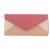 Chloé Cartera larga de piel con sobre rosa Chloe Multicolor Cuero Becerro  ref.231630