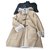 Autre Marque Coats, Outerwear Beige Lambskin  ref.231747