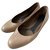 Ballerines nude vernies Marni Cuir vernis Beige Chair  ref.231784