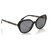 Óculos de Sol Chanel Cat Eye Preto Plástico  ref.232020