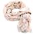 Bufanda / abrigo de algodón tahitienne rosa Damier Azur de Louis Vuitton - vista 5