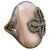 Victoria Casal Rings Silvery Pink White gold  ref.232281