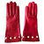 Gloves. gucci new. Red Leather  ref.232363
