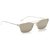 Oliver Peoples Brown Evey Square Mirror Sunglasses Golden Metal  ref.232444