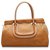 Chloé Chloe Brown Everston Leather Handbag Pony-style calfskin  ref.232461