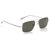 Oliver Peoples Black Victory LA Square Tinted Sunglasses Silvery Metal  ref.232519