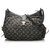 Louis Vuitton Black Monogram Denim Mahina XS Leather Pony-style calfskin Cloth  ref.232548