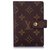 Louis Vuitton Brown Monogram Agenda PM Cloth  ref.232552