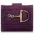Petit portefeuille Gucci en cuir violet Hasler Veau façon poulain  ref.232556
