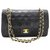2.55 Chanel Handbags Black Lambskin  ref.232560