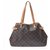Louis Vuitton Batignolles Brown Cloth  ref.232562