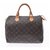 Louis Vuitton Speedy 35 Brown Cloth  ref.232570