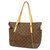 LOUIS VUITTON Totally MM Womens tote bag M56689 Brown Cloth  ref.232642