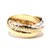 Love Cartier Tricolore 18k Misura dell'anello della trinità 52 Multicolore Oro giallo  ref.232647