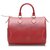 Louis Vuitton Red Epi Speedy 30 Roja Cuero  ref.232804