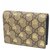 Portefeuille Gucci Compact Wallet Bee Folded Cuir Plastique  ref.232853