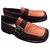 Vic Matié Church´s Loafers Brown Orange Gold hardware Leather  ref.232894