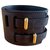 Hermès cuff Brown Leather  ref.232901