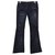 Balmain Jeans Black Golden Cotton Polyester Rayon  ref.232933