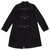Burberry black duffle coat Wool  ref.233146